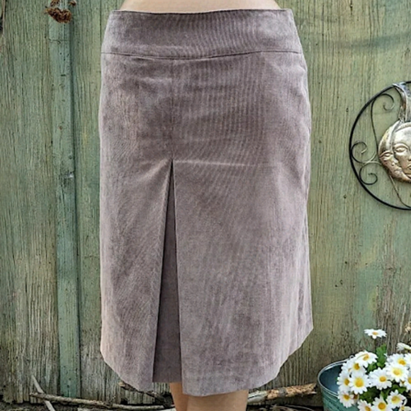 CONTEMPORAINE SIMONS corduroy skirt - Picture 1 of 4